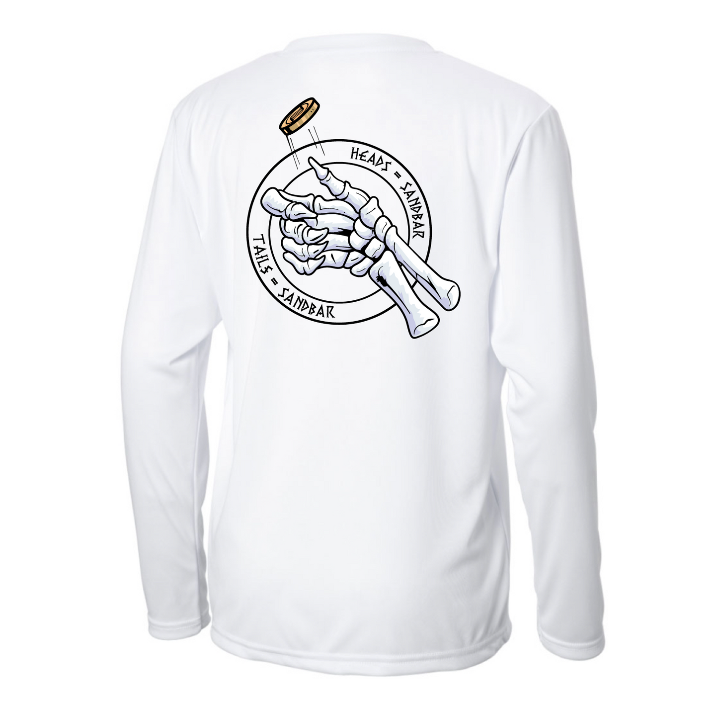 Head Sandbar Tails Sandbar Adult Long Sleeve Performance