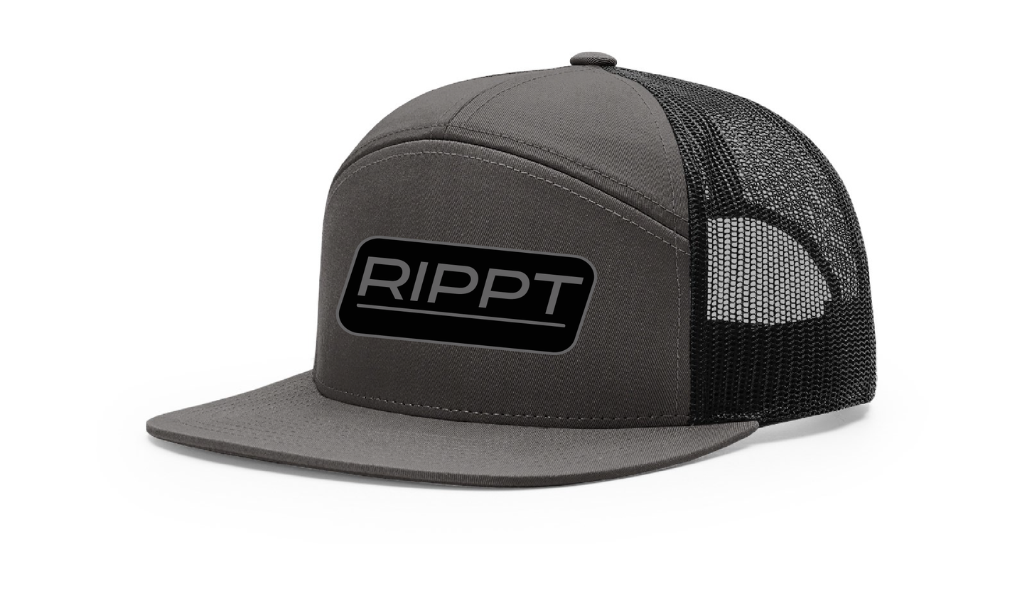 Rippt 168 7 Panel Flat Bill Snapback